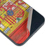 Spain Flag Dark Wood iPhone 14 Plus Skin